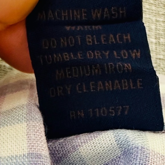 David Donahue Colorful Plaid Long Sleeve Button Up Dress Shirt Size XL. - Picture 10 of 10